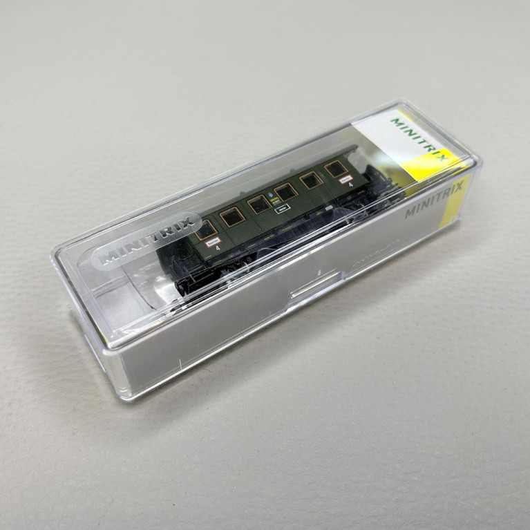 Voiture voyageurs de type Di (baie 10) 4CL, DRB GV Bay - MINITRIX 18964