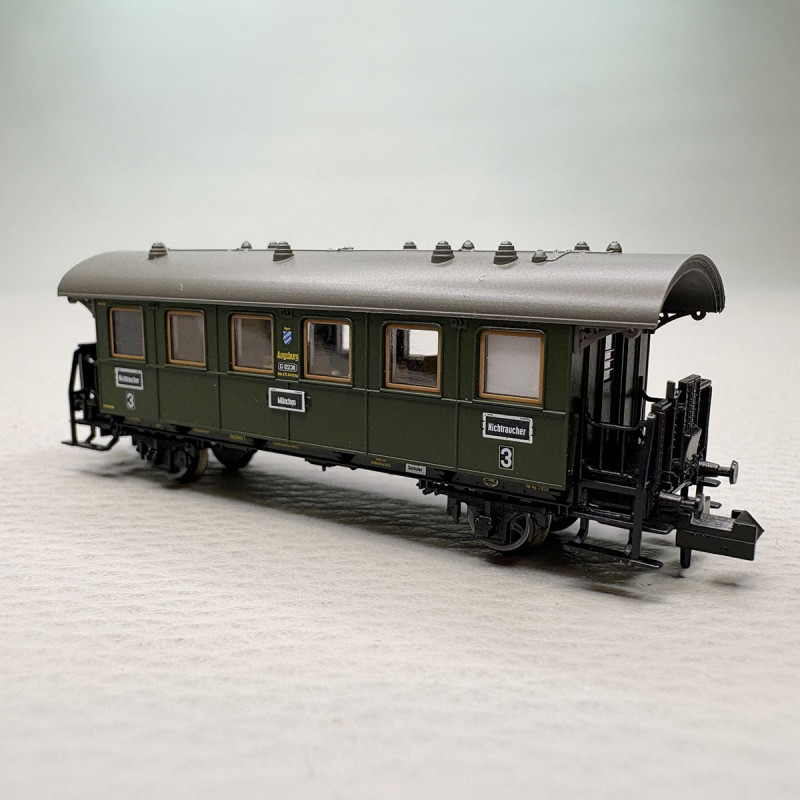 Voiture voyageurs de type Ci (baie 10) 3CL, DRB GV Bay - MINITRIX 18963