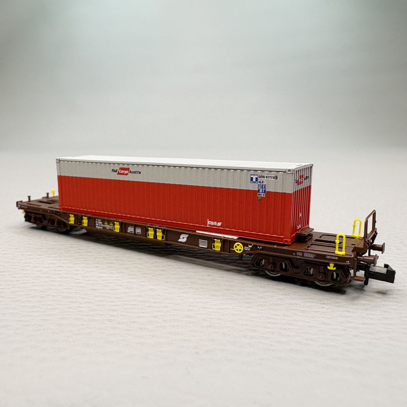 Wagon poche T3 Sdgmnss, "Rail Cargo Austria", ÖBB - FLEISCHMANN 6660076 - N 1/160