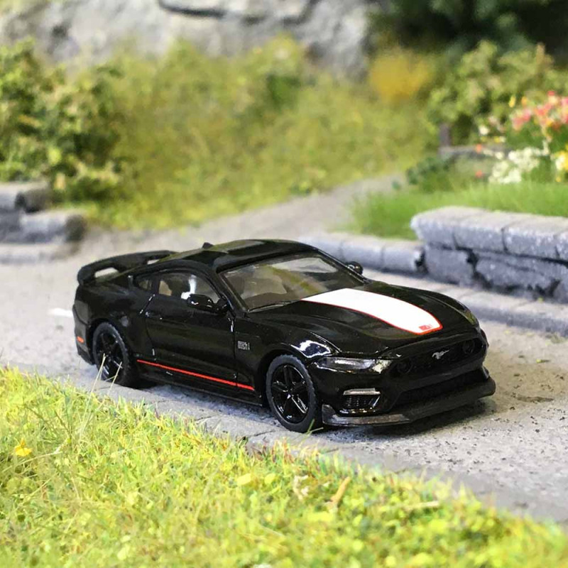 Ford, Mustang VI coupé Mach 1, noir, 2020 - PCX 870571 - HO 1/87