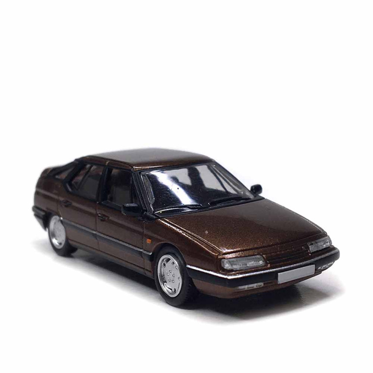 Citroën XM, marron métal, 1989 - SAI 3036 - HO 1/87