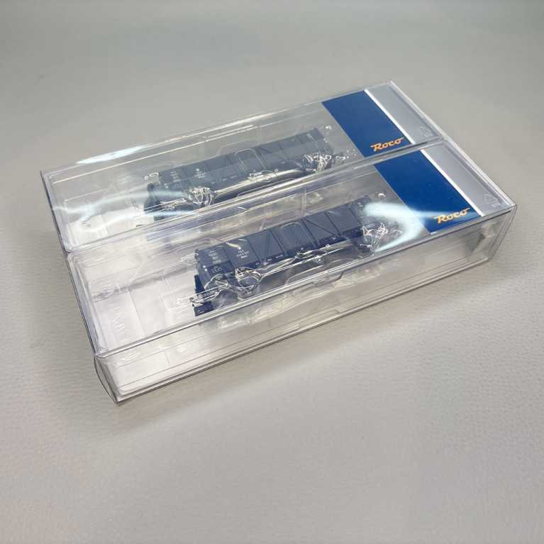 2 wagons tombereaux de type Wddo(h), "Villach", PKP - ROCO 6600216