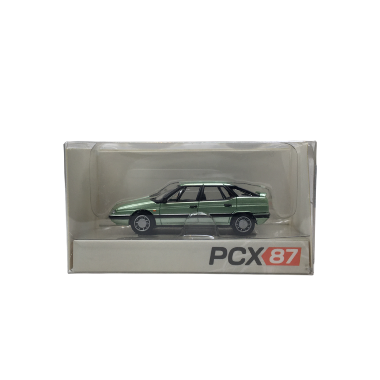 Citroën XM, vert métal, 1989 - SAI 3037 - HO 1/87