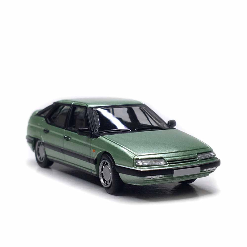 Citroën XM, vert métal, 1989 - SAI 3037 - HO 1/87