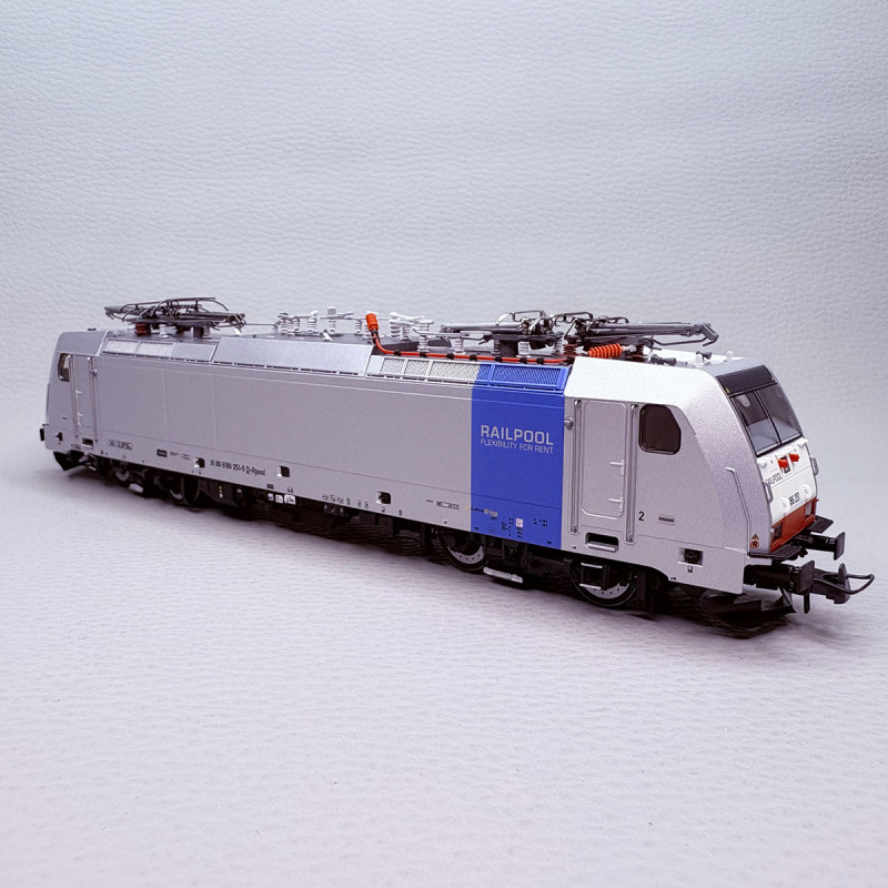 Locomotive électrique ROCO 752001 – 186 295-2 Railpool – Ep VI – Digital Son 3R AC – Neuf