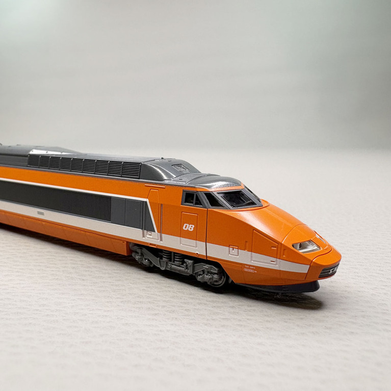 TGV PSE  "Sud Est", rame N°08, 10 éléments, SNCF  - KATO 10-2134