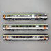 Lsmodels 41250 - 3 voitures, Vu78 / Vtu réversible, B11tu, A10tu, B6Dux, livrée Corail d'origine, SNCF