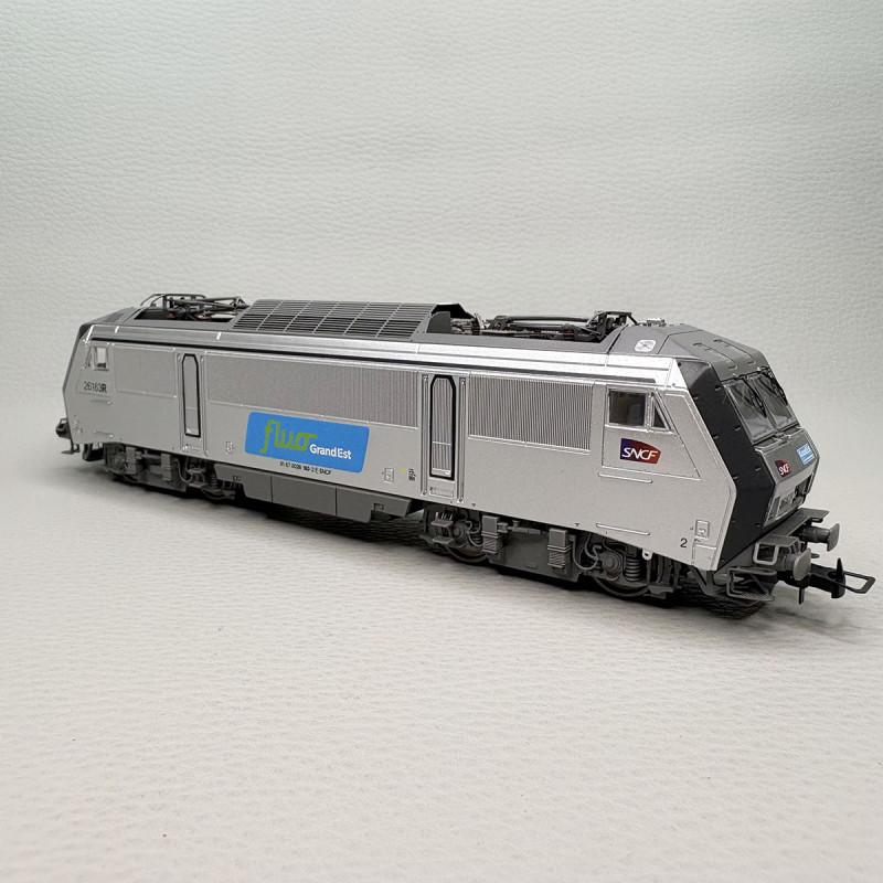 Locomotive électrique BB 26163R, "Fluo Grand Est", logo Carmillon, SNCF - JOUEF HJ2470