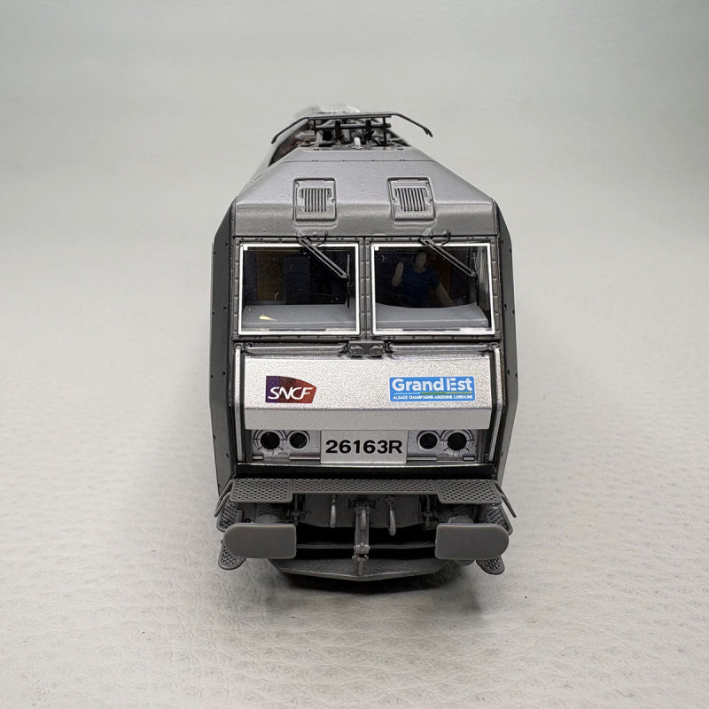 Locomotive électrique BB 26163R, "Fluo Grand Est", logo Carmillon, SNCF - JOUEF HJ2470