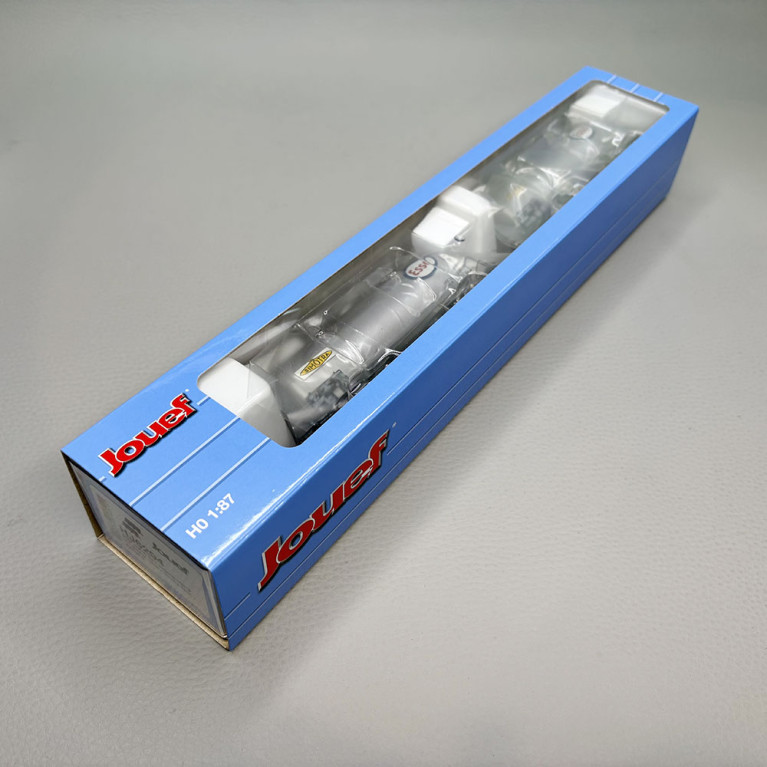 2 wagons citernes 3 essieux UH, "Simotra / Esso", SNCF - JOUEF HJ6294