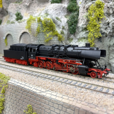 Locomotive à vapeur BR 50 1751, DB, Ep. III - ROCO 7100046 - HO 1/87