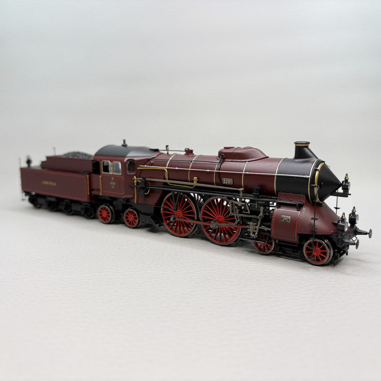 Locomotive à vapeur S2/6, N°3201, K.Bay.Sts.B. - BRAWA 70138