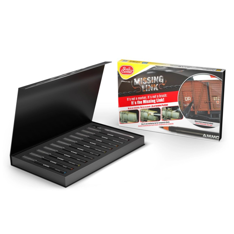 Coffret de marqueurs aquarelle à pointe pinceau - AMMO AMMO.R-1070