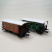 4 voitures voyageurs, type caisse en bois, kkStB - ROCO 6200190