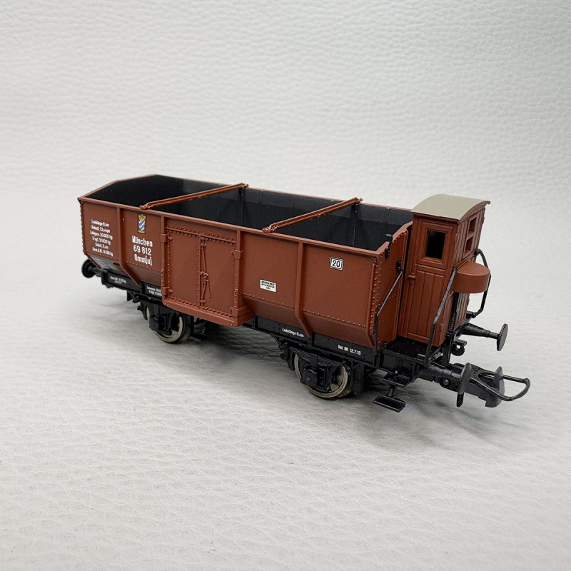 3 wagons de marchandises, K.Bay.Sts.B. - ROCO 6600223