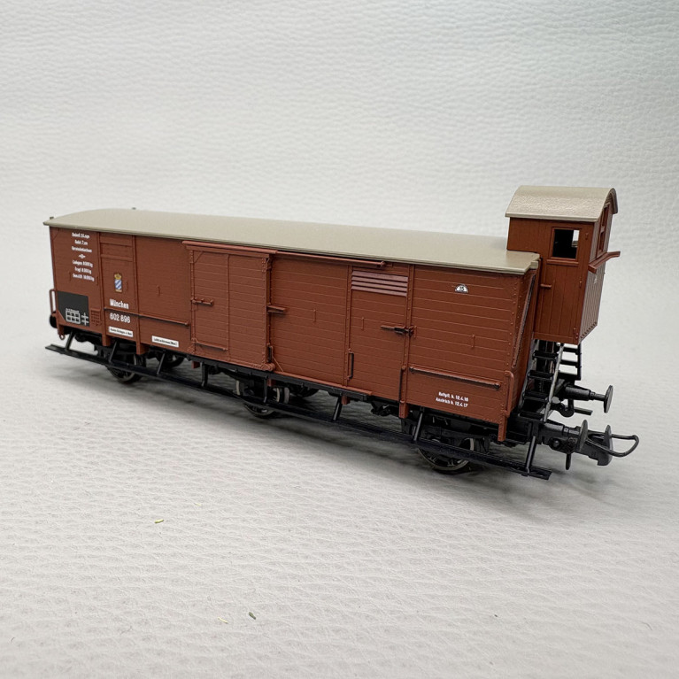 3 wagons de marchandises, K.Bay.Sts.B. - ROCO 6600223