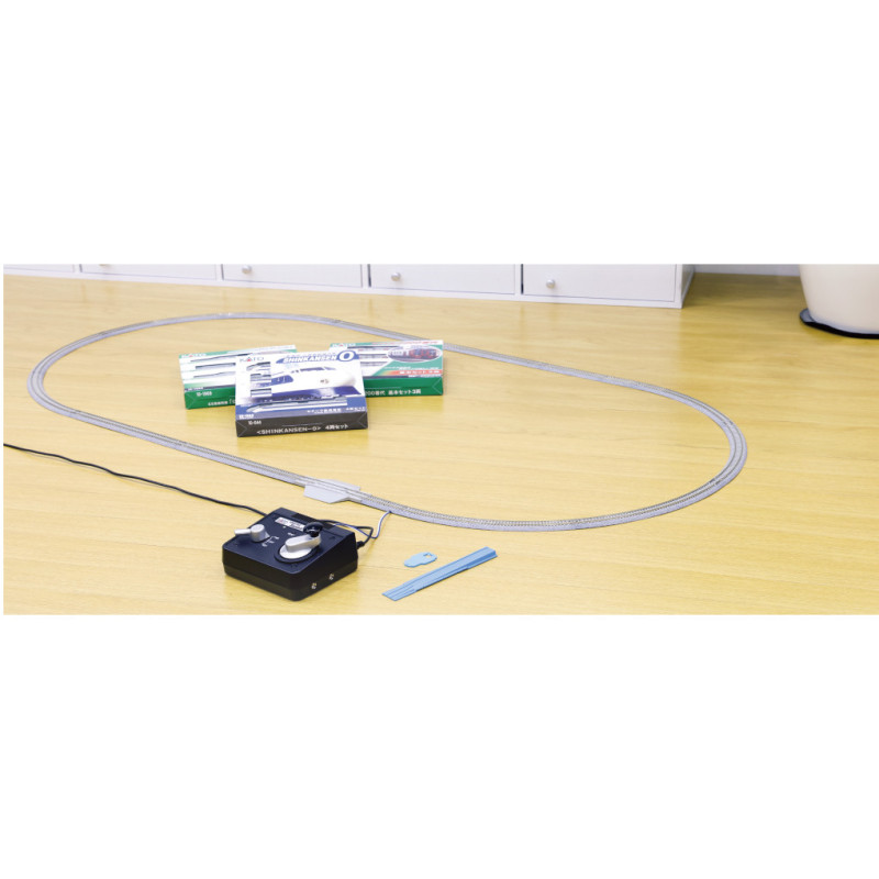 Master 1-PC, Set M1-PC, piste ovale, avec Kato power pack SX, Unitrack - KATO 20-854 - N 1/160