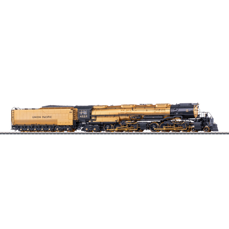 Locomotive Big Boy N°4000, en OR fin 24 carats, Union Pacific - Marklin 39400