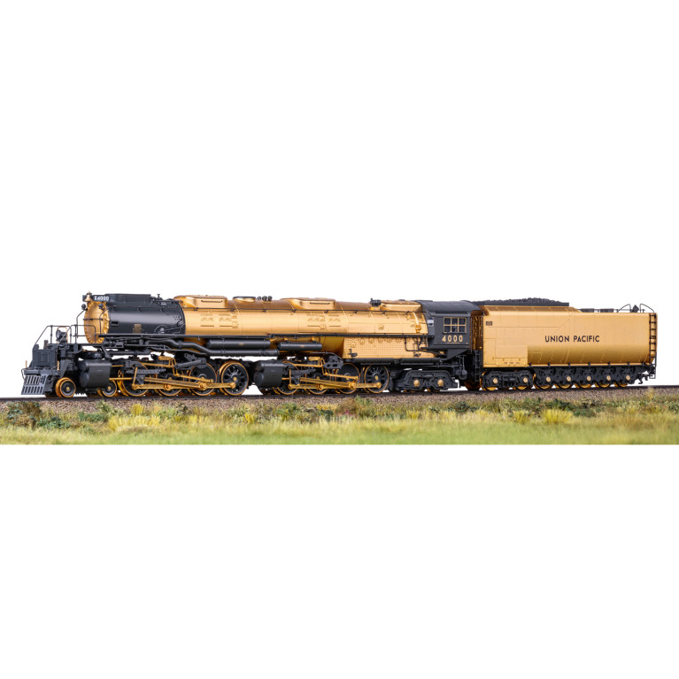 Locomotive Big Boy N°4000, en OR fin 24 carats, Union Pacific - Marklin 39400