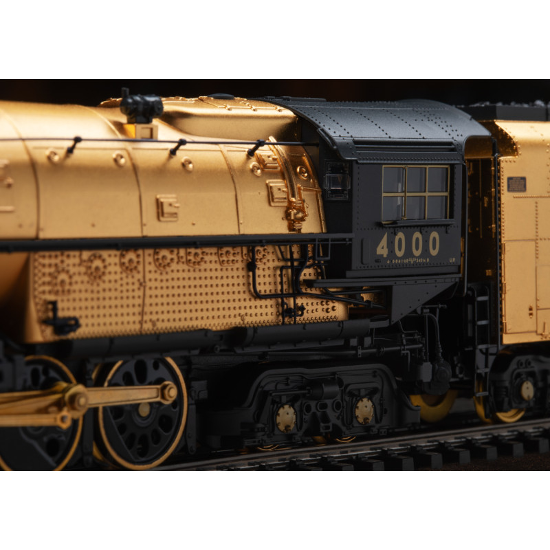 Locomotive Big Boy N°4000, en OR fin 24 carats, Union Pacific - Marklin 39400