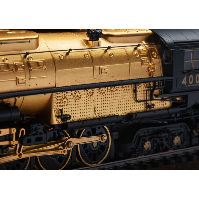Locomotive Big Boy N°4000, en OR fin 24 carats, Union Pacific - Marklin 39400