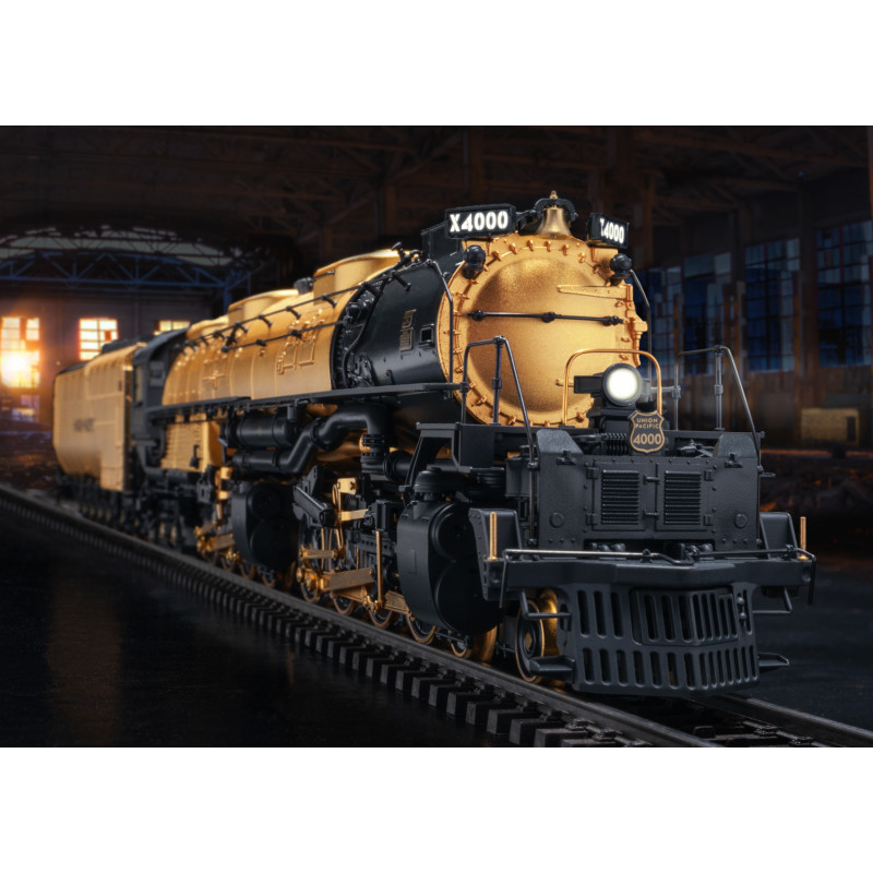 Locomotive Big Boy N°4000, en OR fin 24 carats, Union Pacific - Marklin 39400