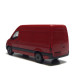 Mercedes Benz, Sprinter '18, fourgonnette, toit surélevé, rouge - HERPA 093811-002 - HO 1/87