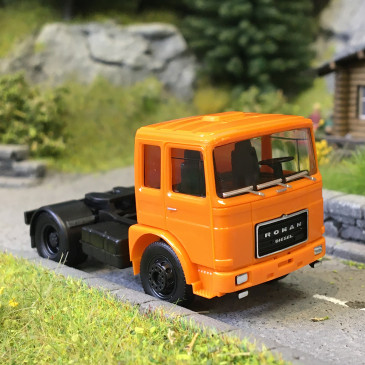 Tracteur routier, Roman diesel, 2 essieux, Deutrans, orange - HERPA 310550-004 - HO 1/87