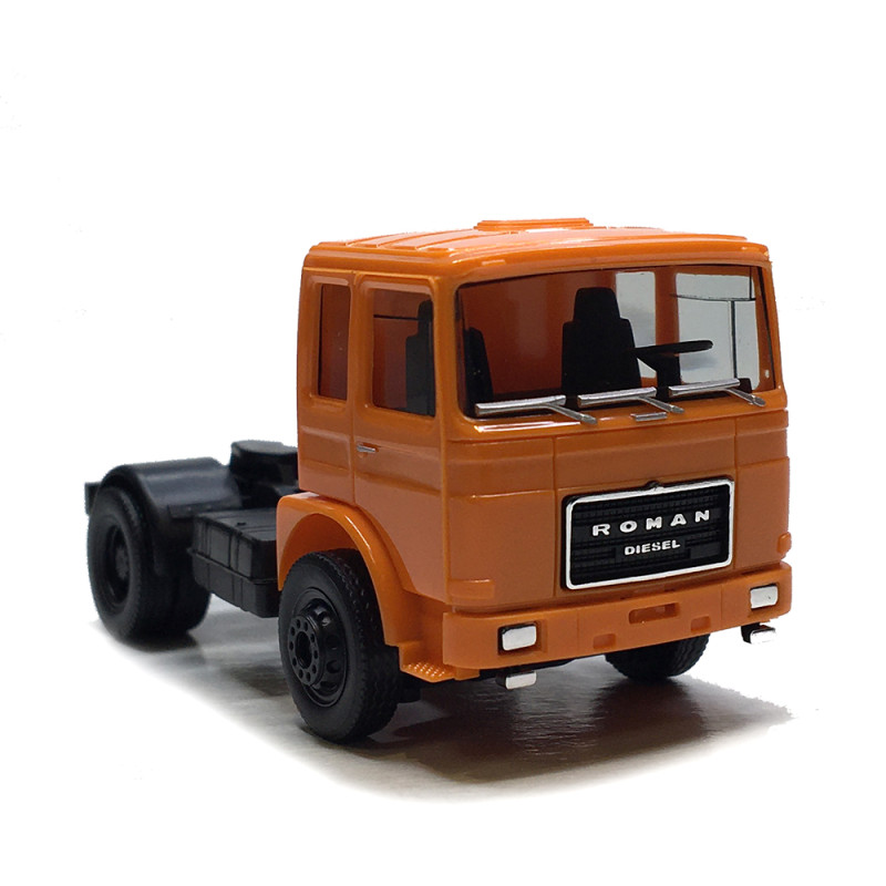 Tracteur routier, Roman diesel, 2 essieux, Deutrans, orange - HERPA 310550-004 - HO 1/87