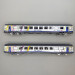PIKO 97143 - 2 voitures voyageurs, A10tu + B11tu (1 + 2CL), TER Alsace, logo carmillon, SNCF
