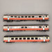 Lsmodels MW2108-2 - 3 voitures "Train Interville", Swiss Express, (St. Gall - Genève), SBB CFF FFS