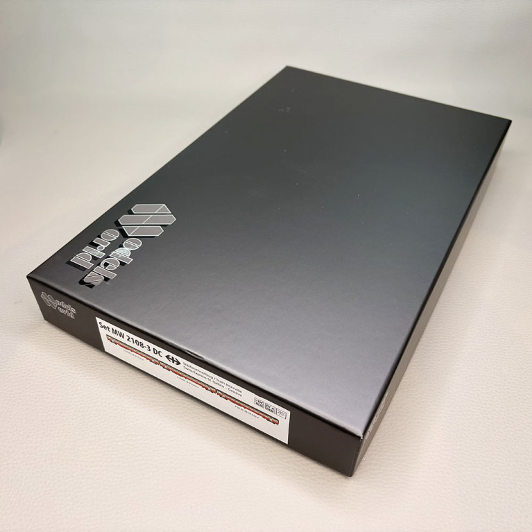 Lsmodels MW2108-3 - 3 voitures "Train Interville", Swiss Express, (St. Gall - Genève), SBB CFF FFS