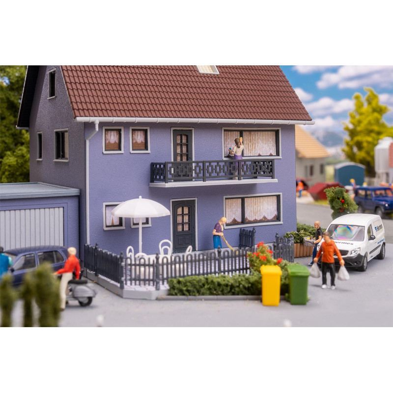 Maison bifamiliale - Faller 191837 - HO 1/87