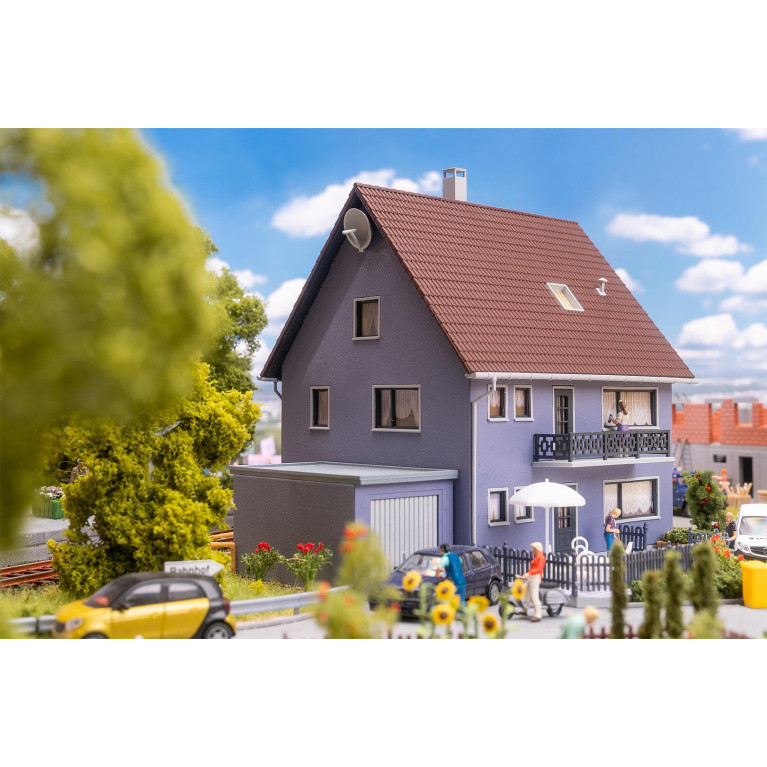 Maison bifamiliale - Faller 191837 - HO 1/87