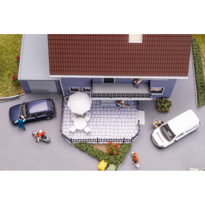 Maison bifamiliale - Faller 191837 - HO 1/87