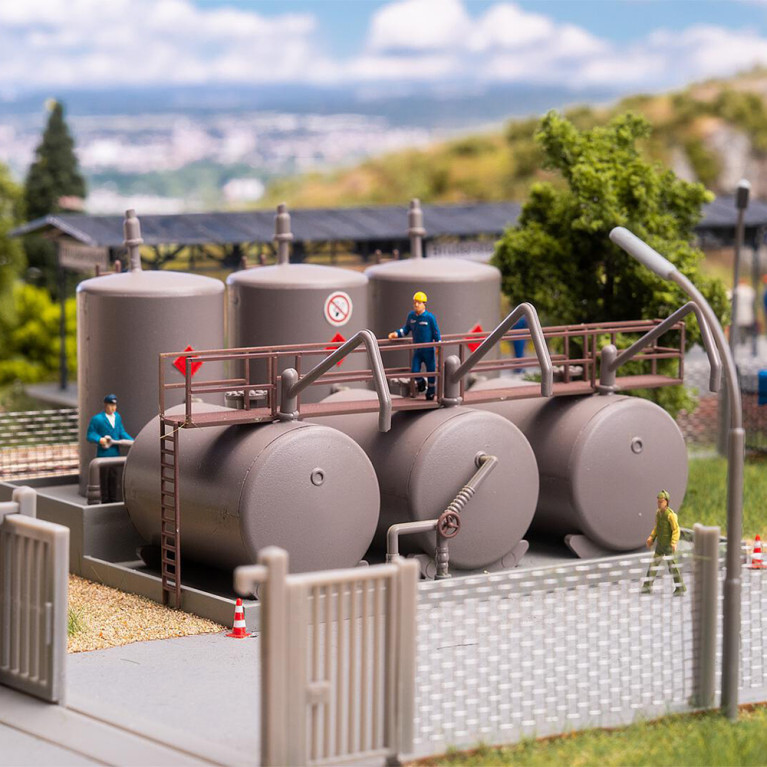 Dépôt de carburant - Faller 191838 - HO 1/87