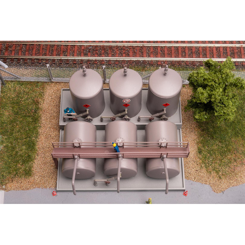 Dépôt de carburant - Faller 191838 - HO 1/87