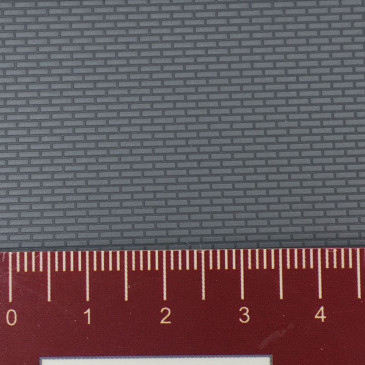 Plaque de modélisme, trottoir, gris foncé - Faller 180744 - HO 1/87