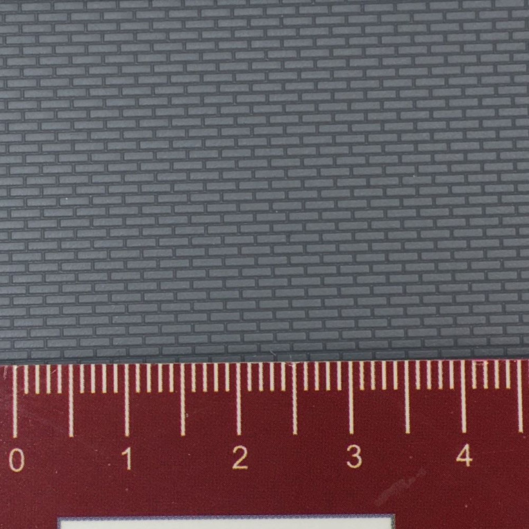 Plaque de modélisme, trottoir, gris foncé - Faller 180744 - HO 1/87