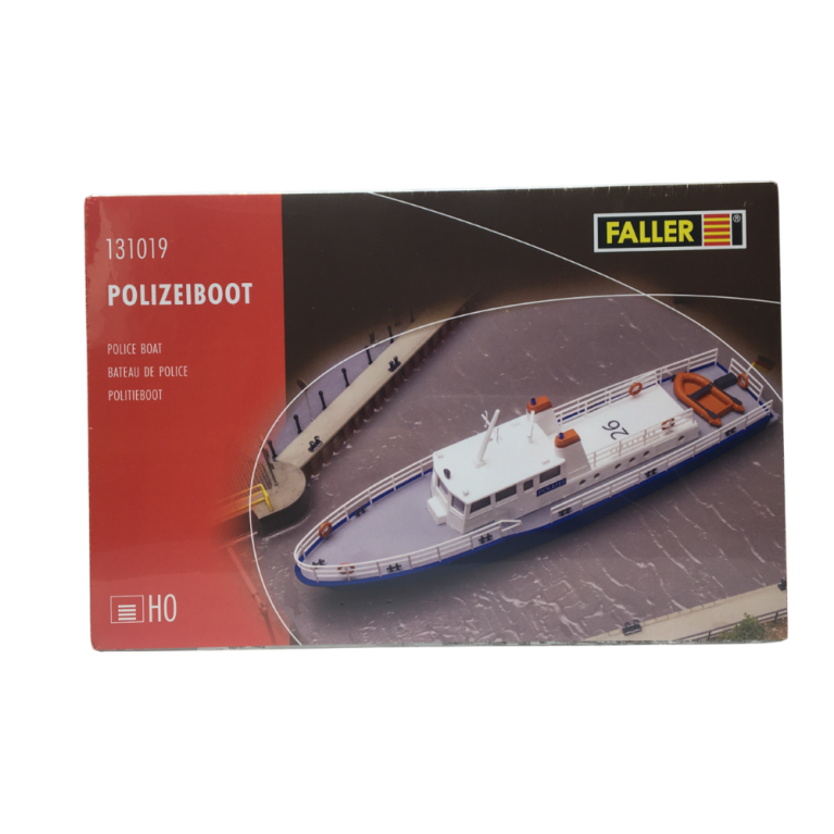 Bateau de police - Faller 131019 - HO 1/87