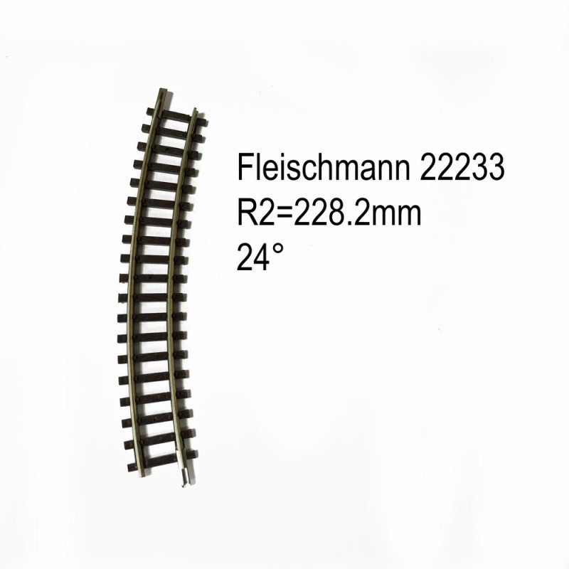 Rail flexible 730mm Fleischmann 22200 N modélisme