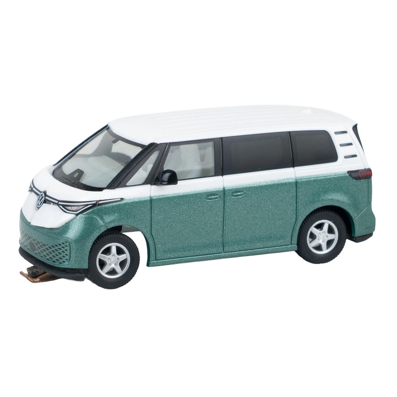 Volkswagen, ID Buzz, HERPA, car system, vert et blanc - FALLER 161422 - HO 1/87
