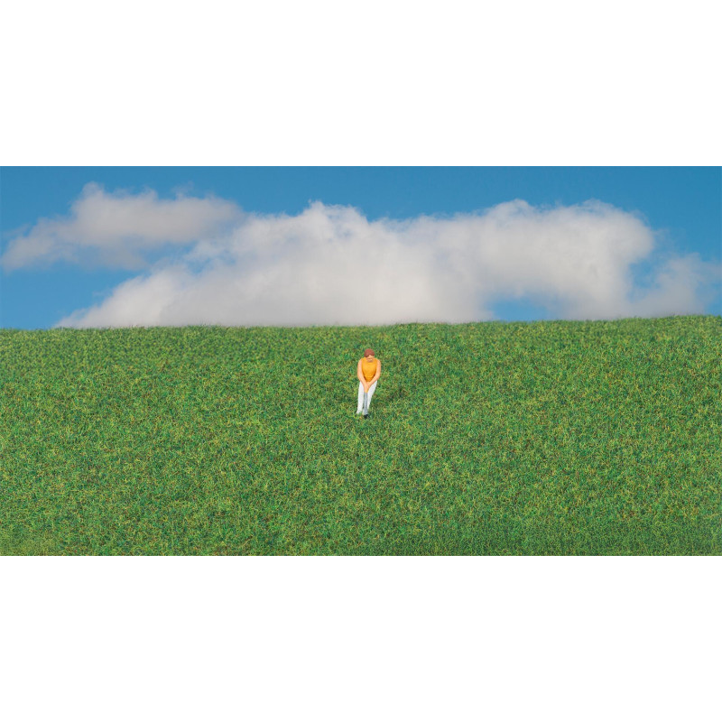 Fibres à saupoudrer, vert foncé, 4mm, 80g - FALLER 170214 - HO 1/87