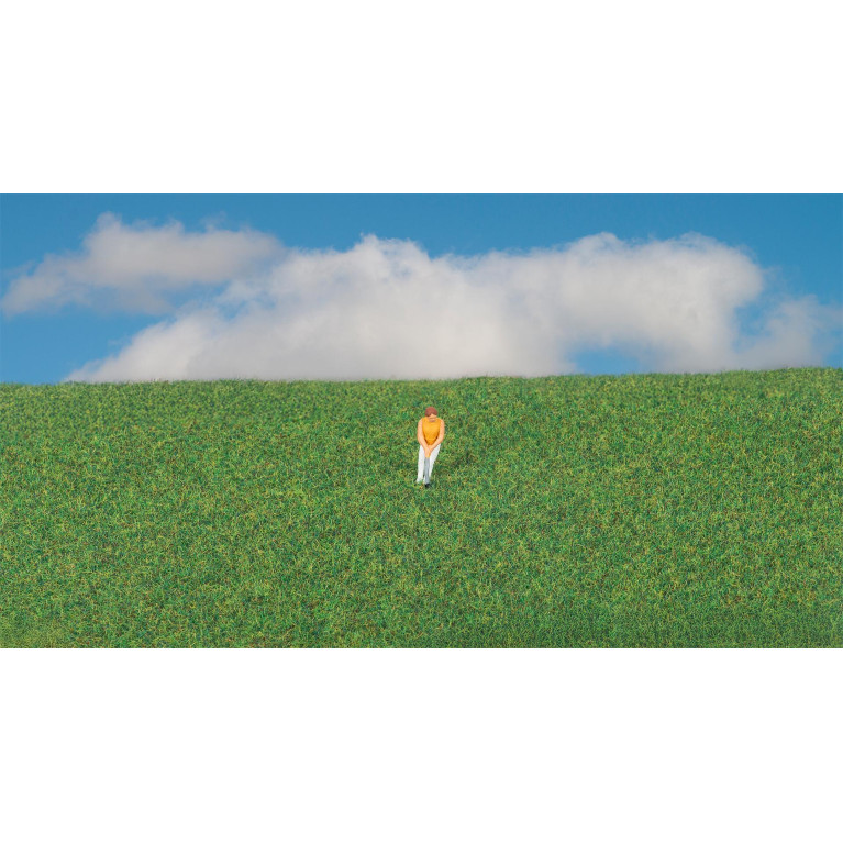 Fibres à saupoudrer, vert foncé, 4mm, 80g - FALLER 170214 - HO 1/87