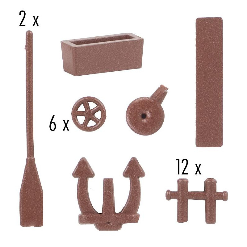 Accessoires du port - Faller 180009 - HO 1/87