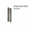 Rail droit 54.2mm-N-1/160-FLEISCHMANN 22204