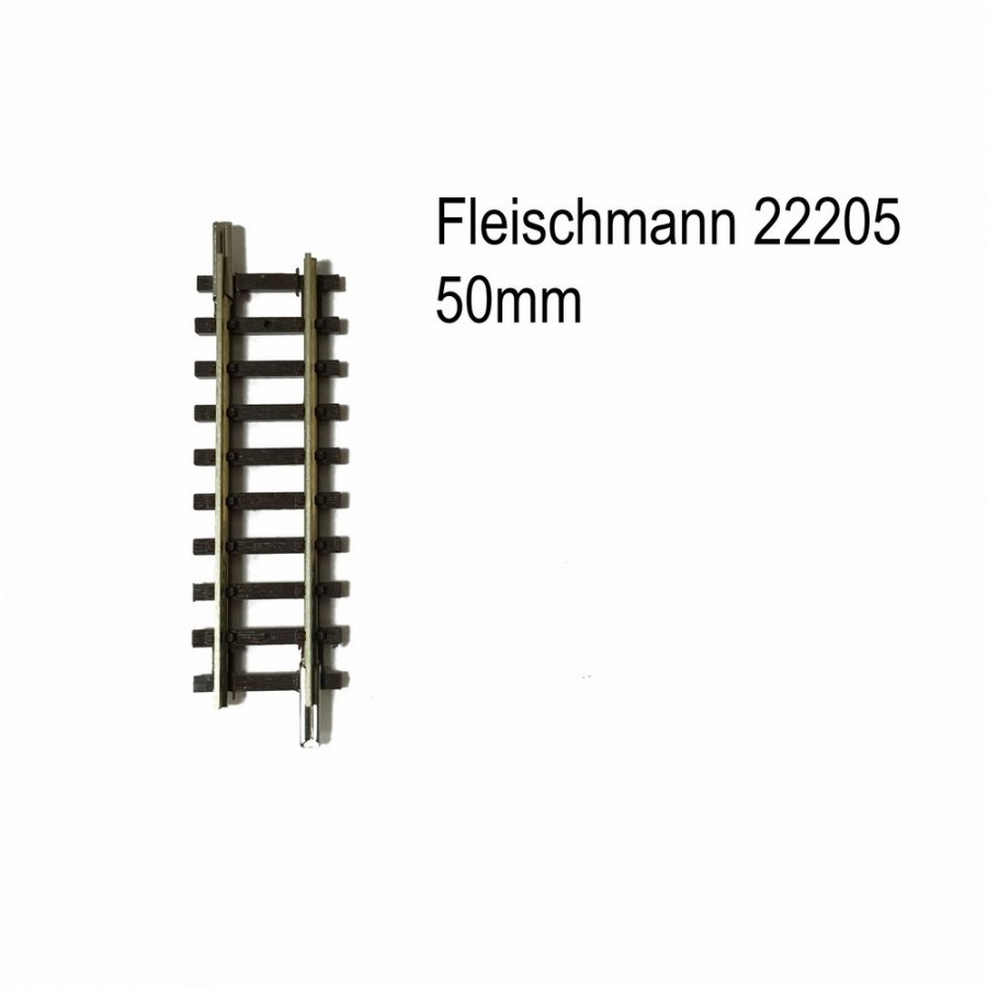 Rail droit 50mm-N-1/160-FLEISCHMANN 22205