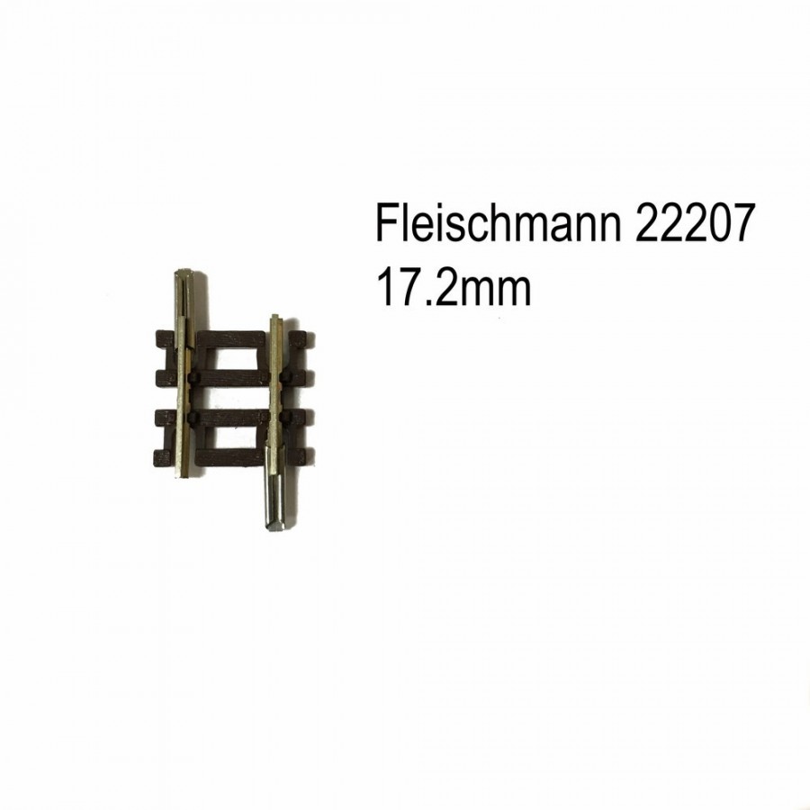 Rail droit 17.2mm-N-1/160-FLEISCHMANN 22207