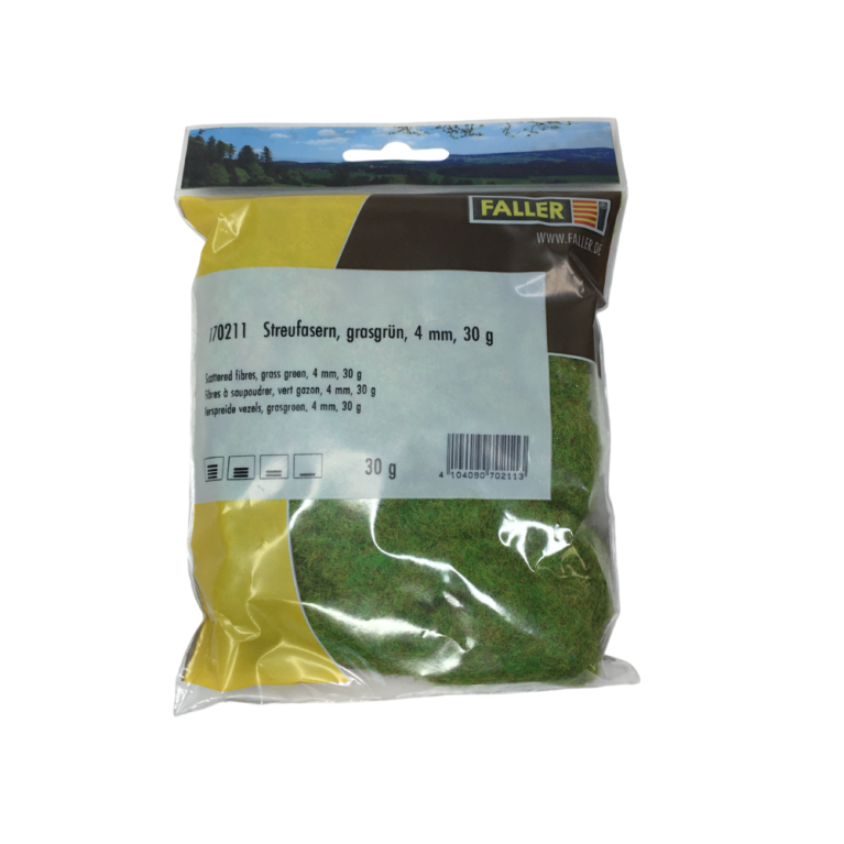 Fibres à saupoudrer, herbe d'hiver, 2-3mm, 35g - FALLER 170200 - HO 1/87
