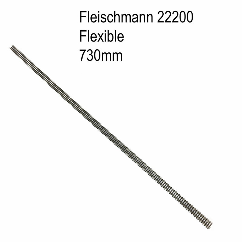 Rail flexible 730mm-N-1/160-FLEISCHMANN 22200